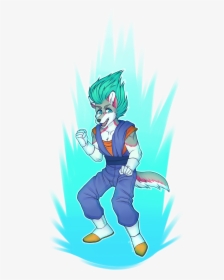 Vegito Blue Aka - Cartoon, HD Png Download, Free Download