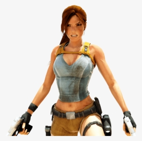 Lara Croft Two Guns - Lara Croft Png, Transparent Png, Free Download