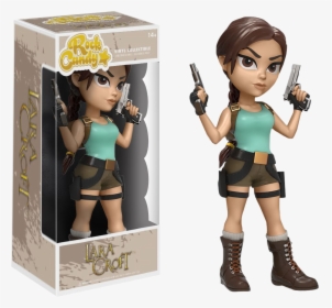 Lara Croft Funko Rock Candy, HD Png Download, Free Download