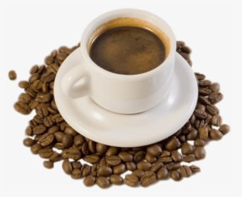 Cup Of Coffee And Beans - Taza De Cafe Png, Transparent Png, Free Download