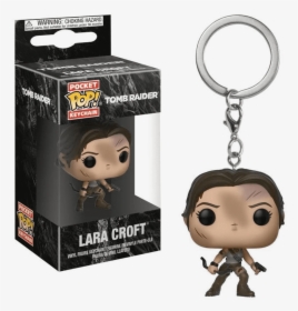 Lara Croft Tomb Raider Pocket Pop Keychain - Funko Pop Lara Croft, HD Png Download, Free Download