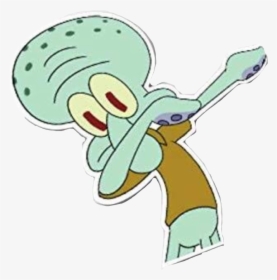 #squidward #dab #freetoedit - Its Wednesday My Dudes Sticker, HD Png Download, Free Download