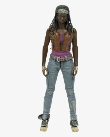 The Walking Dead Damaged Michonne Cardboard Cutout - Michonne Figure 1 6, HD Png Download, Free Download