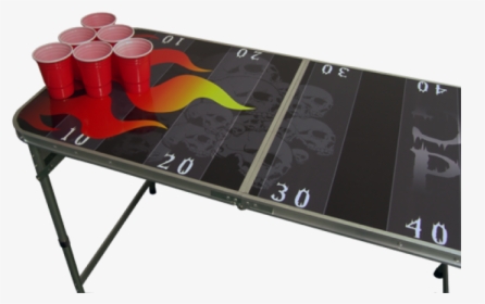 Table,beer Pong - Folding Table, HD Png Download, Free Download