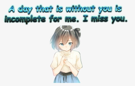 Miss You Messages Png Free Pic - Cartoon, Transparent Png, Free Download