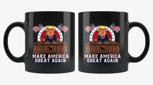 Make America Great Again Trump Nuke Tweet Button Mug - Donald Trump 2020 Mugs, HD Png Download, Free Download