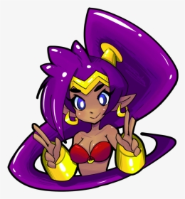 Shantae Genie Fanart By Topdylan Shantae Genie Fanart - Cartoon, HD Png Download, Free Download