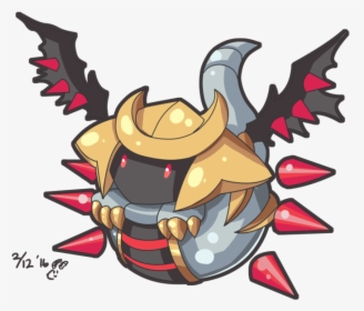 Girpotina, The Potted Version Of Giratina - Cartoon, HD Png Download, Free Download