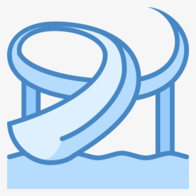 Water Park Icon , Png Download - Water Park Slide Png, Transparent Png, Free Download