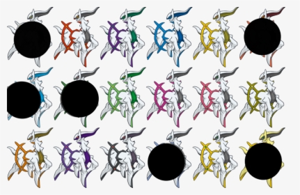 All Arceus Types Shiny, HD Png Download, Free Download