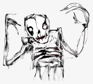 Transparent Zombie Horde Png - Sketch, Png Download, Free Download