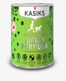 Kasiks Dog 12oz Turkey-edit3 - Kasiks Cat Canned Food, HD Png Download, Free Download