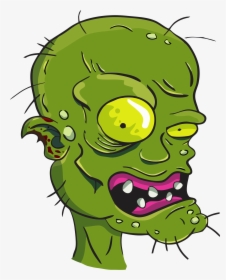 Computer Icons Zombie Drawing Head Face - Free Png Zombie Faces, Transparent Png, Free Download