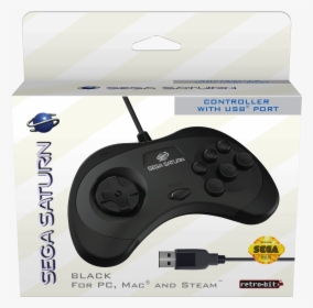 Sega Saturn Controller Retro Bit, HD Png Download, Free Download