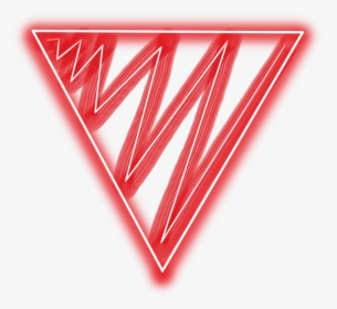 Transparent Red Triangle Png - Red Neon Triangle Png, Png Download, Free Download