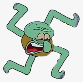Squidward Heil Clipart , Png Download - Memes Dank Stickers Whatsapp, Transparent Png, Free Download