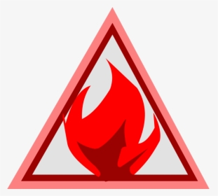 Fire Triangle Image Blank, HD Png Download, Free Download