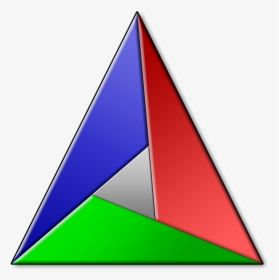 Colorful Triangle Png - Cmake Logo Png, Transparent Png, Free Download