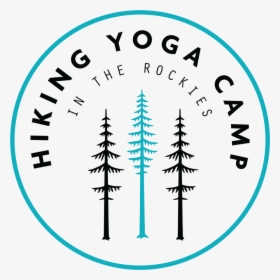 Hiking Yoga Camp Seal - Circle, HD Png Download, Free Download