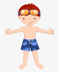 Bonecos De Praia Boys Pool Party - Cartoon Body Parts Png, Transparent Png, Free Download