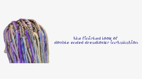 Sythethic Dreadlocks Installation - Thread, HD Png Download, Free Download