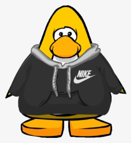 Nike Hoodie In Playercard - Club Penguin Green Penguin, HD Png Download, Free Download