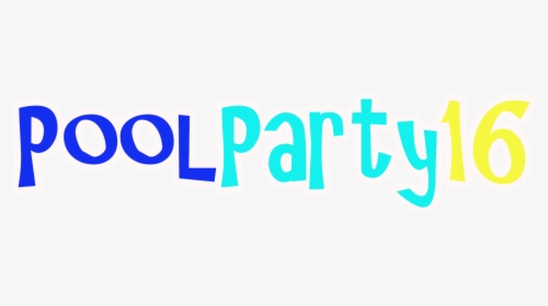 Letrero Pool Party , Png Download - Graphic Design, Transparent Png, Free Download