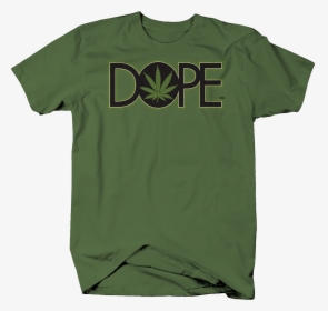 Dope Marijuana Leaf Weed Pot Chill Vibes Smoking T - Active Shirt, HD Png Download, Free Download