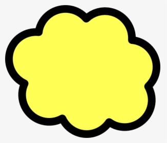 Transparent Yellow Lightning Png - Cloud Clip Art, Png Download, Free Download
