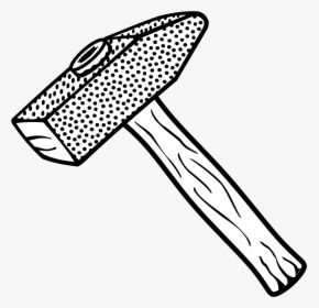 Hammer Line Drawing, HD Png Download, Free Download