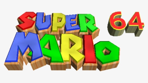 Download Zip Archive - Super Mario 64 Logo, HD Png Download, Free Download