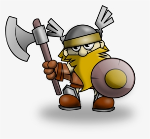 Cartoon,axe,clip Art,hammer,fictional Character - Viking Clipart Png, Transparent Png, Free Download