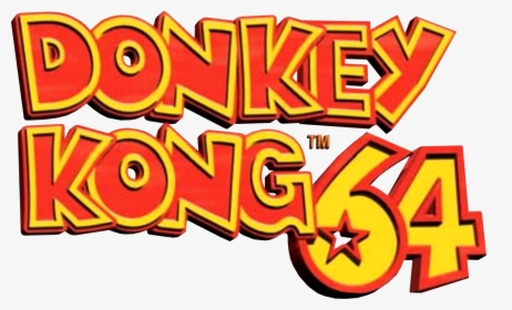 My - Donkey Kong 64 Logo, HD Png Download, Free Download