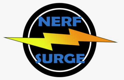 Nerf Surge Logo - Circle, HD Png Download, Free Download