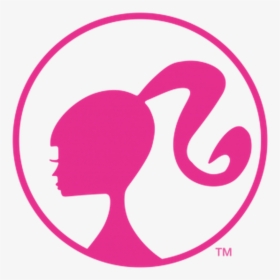 Ken Barbie Clip Art Logo Borders And Frames - Pink Head Barbie Logo, HD Png Download, Free Download