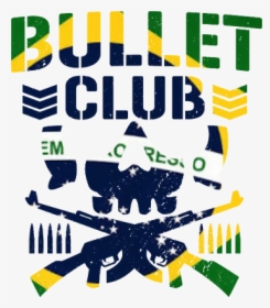 #bullet Club - Bullet Club Logo Black, HD Png Download, Free Download