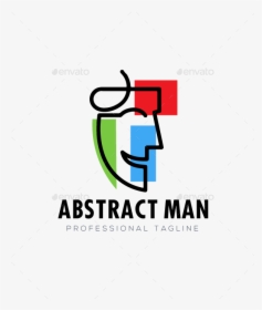 Abstract Man Face Logo - Abstract Face Logo Designs, HD Png Download, Free Download