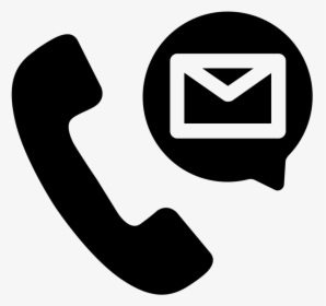 Transparent Contact Icon Png - Contact Us Icon Png Black, Png Download, Free Download
