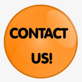 Button, Round, Contact, Call Us, Orange, Icon, Symbol - Circle, HD Png Download, Free Download