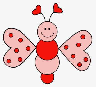 Granny Goes To School - Clip Art Love Bug, HD Png Download, Free Download