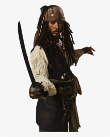 Captain Jack Sparrow Free Png Image - Pirates Of The Caribbean Png, Transparent Png, Free Download