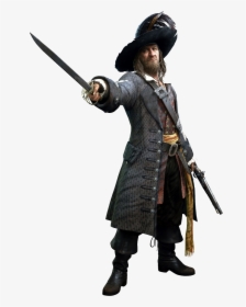 Captain Barbossa Khiii - Pirates Of The Caribbean Barbossa Png, Transparent Png, Free Download