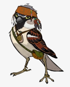 Transparent Sparrow Png - Captain Jack Sparrow As A Bird, Png Download, Free Download