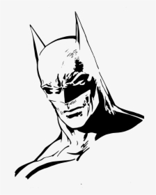 Jack Drawing Pop Art Transparent Png Clipart Free Download - Batman Black And White Png, Png Download, Free Download