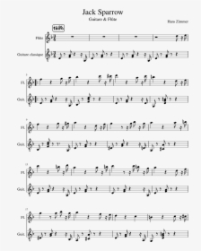 Jack Sparrow Sheet Music Composed By Hans Zimmer - Summertime Jazz Clarinet Duet, HD Png Download, Free Download