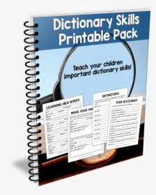 Dictionary-skills - Morning Pages Journal, HD Png Download, Free Download