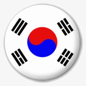 Korea Flag Clipart - South Korea Flag Png, Transparent Png, Free Download