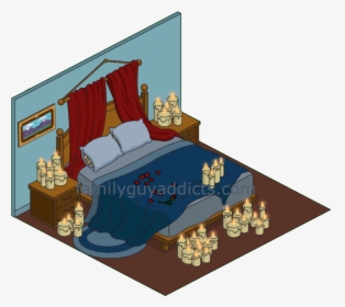 Fire Hazard Bed - Bedroom, HD Png Download, Free Download