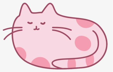 Pink Cat Tail - Transparent Pink Cat Png, Png Download, Free Download
