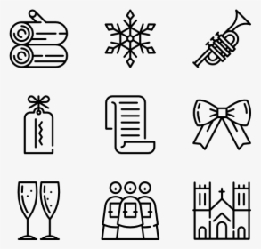 Christmas Collection Line Craft - Handicraft Icon, HD Png Download, Free Download